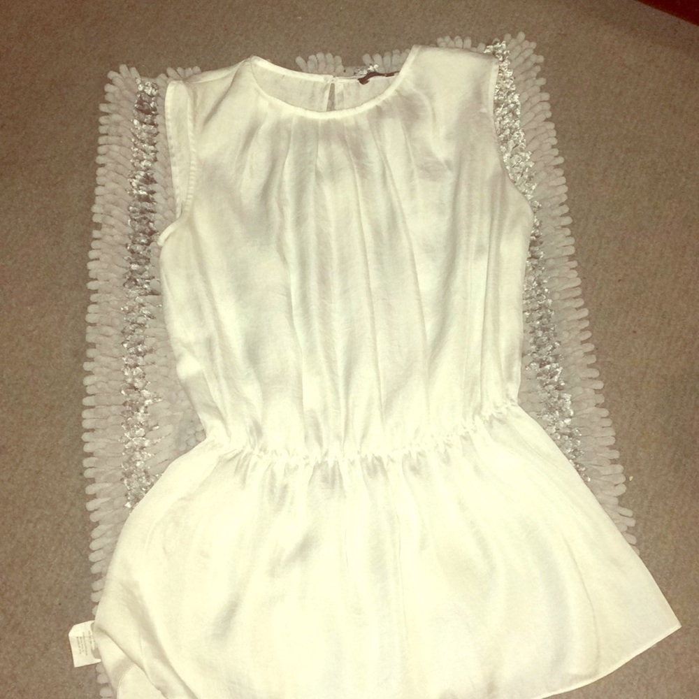 Violet & Claire white blouse